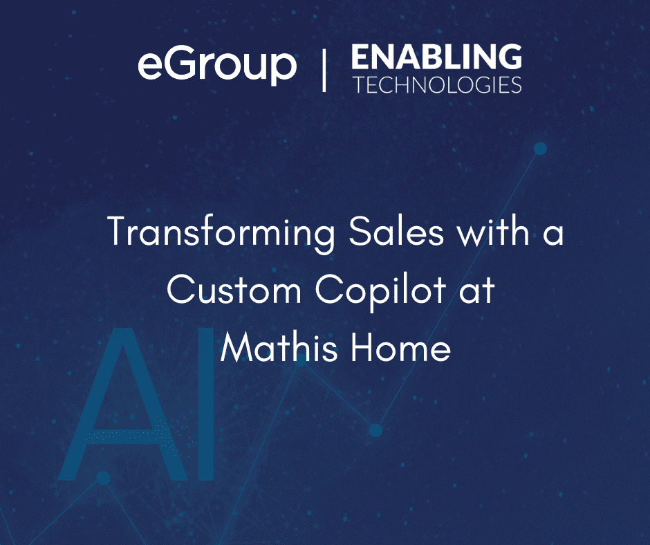 Transforming Sales with a Custom Copilot at Mathis Home