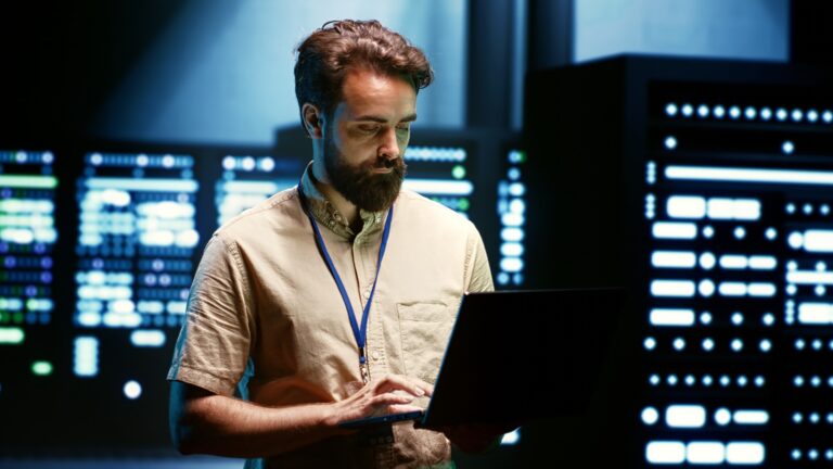 Admin reconfiguring server farm